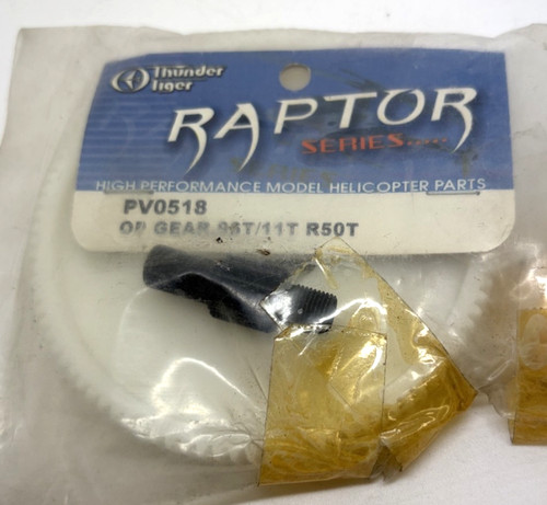 Raptor gear 96t 11t r50t - op, 96t/11t